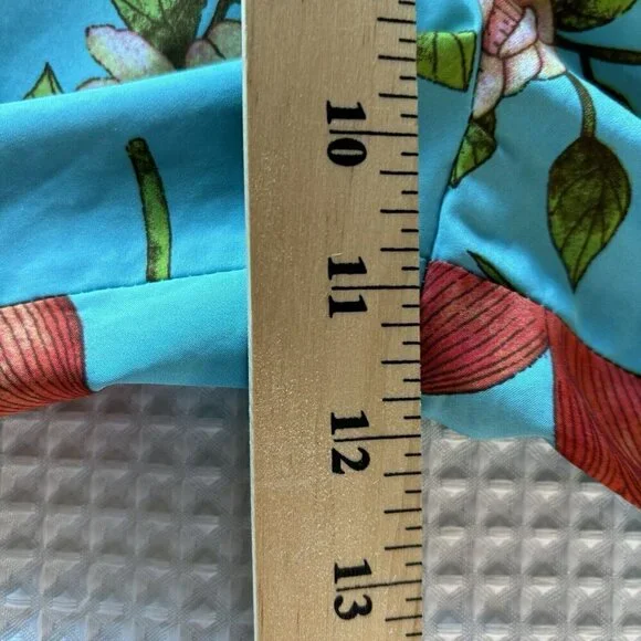 Natori Private Luxuries XL Pajama Lounge Crop Wide Leg Pants  Tropical Floral - Picture 7 of 9